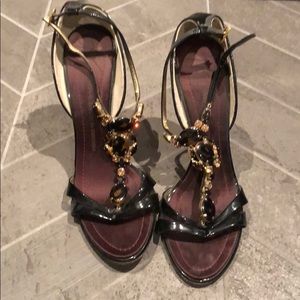Giuseppe Zanoti jeweled heels